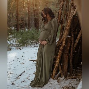 Baltic born pleated maxi dress